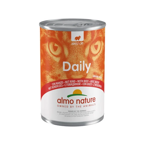 Almo Nature Daily Menu Kattenvoer - Blik - Rund 4 Almo Nature Daily Menu Kattenvoer - Blik - Rund - Afbeelding 2