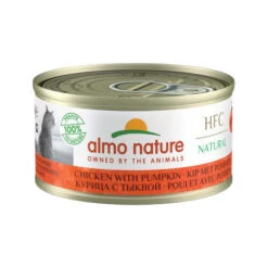 Almo Nature HFC 70 Natural Kattenvoer - Blik - Kip En Pompoen -Almo nature Winkle almo nature hfc 70 natural kattenvoer blik kip en pompen 182104 0500 none