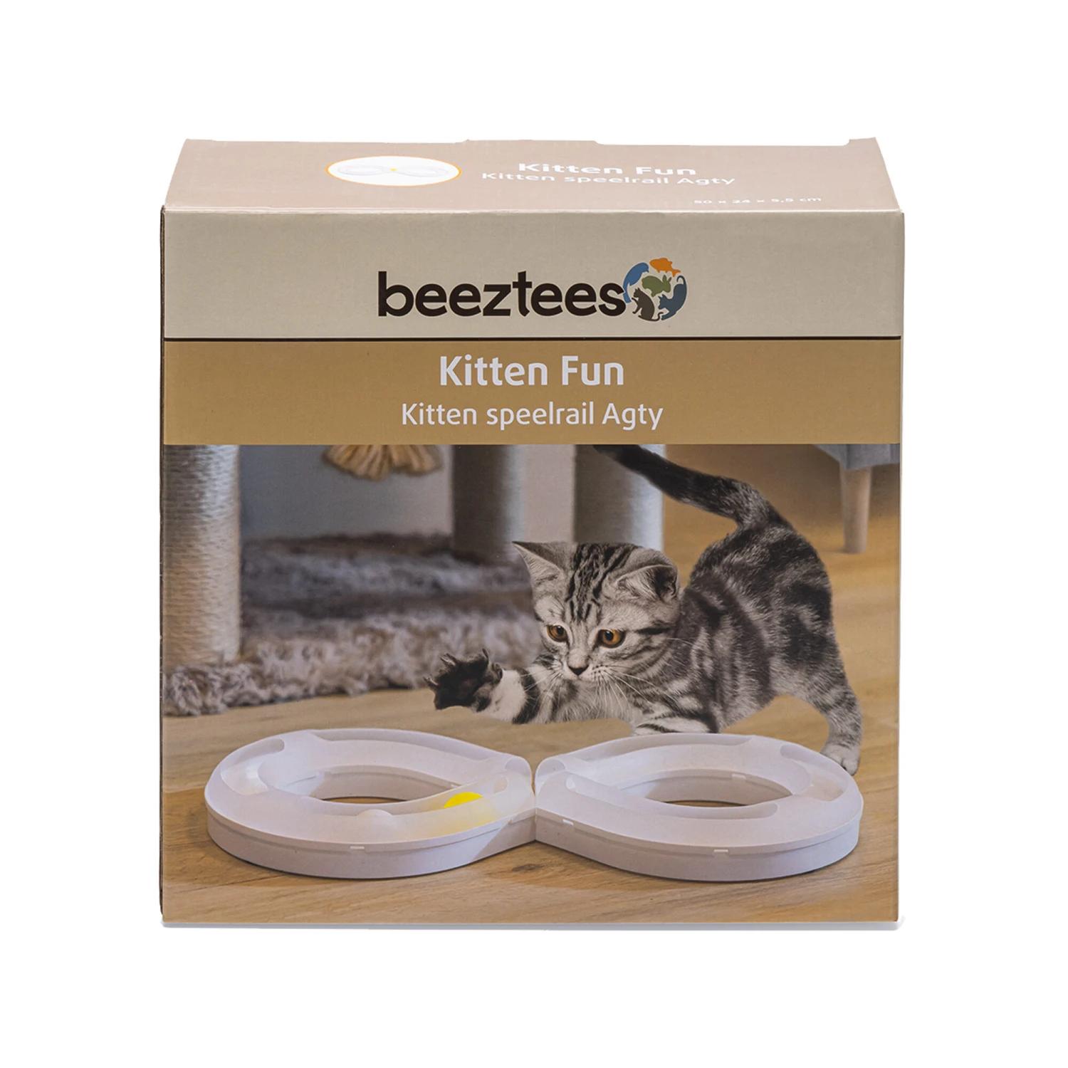 Beeztees Kitten Speelrail Agty 8 Beeztees Kitten Speelrail Agty - Afbeelding 6