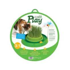 Catit Play Circuit Ball Toy With Grass Planter -Almo nature Winkle catit play circuit ball toy with grass planter 124094 0500 none