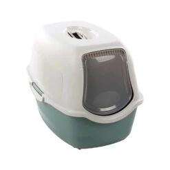 Flamingo Kattenbak Lexie -Almo nature Winkle flamingo kattenbak lexie groen wit 137477 1000 none