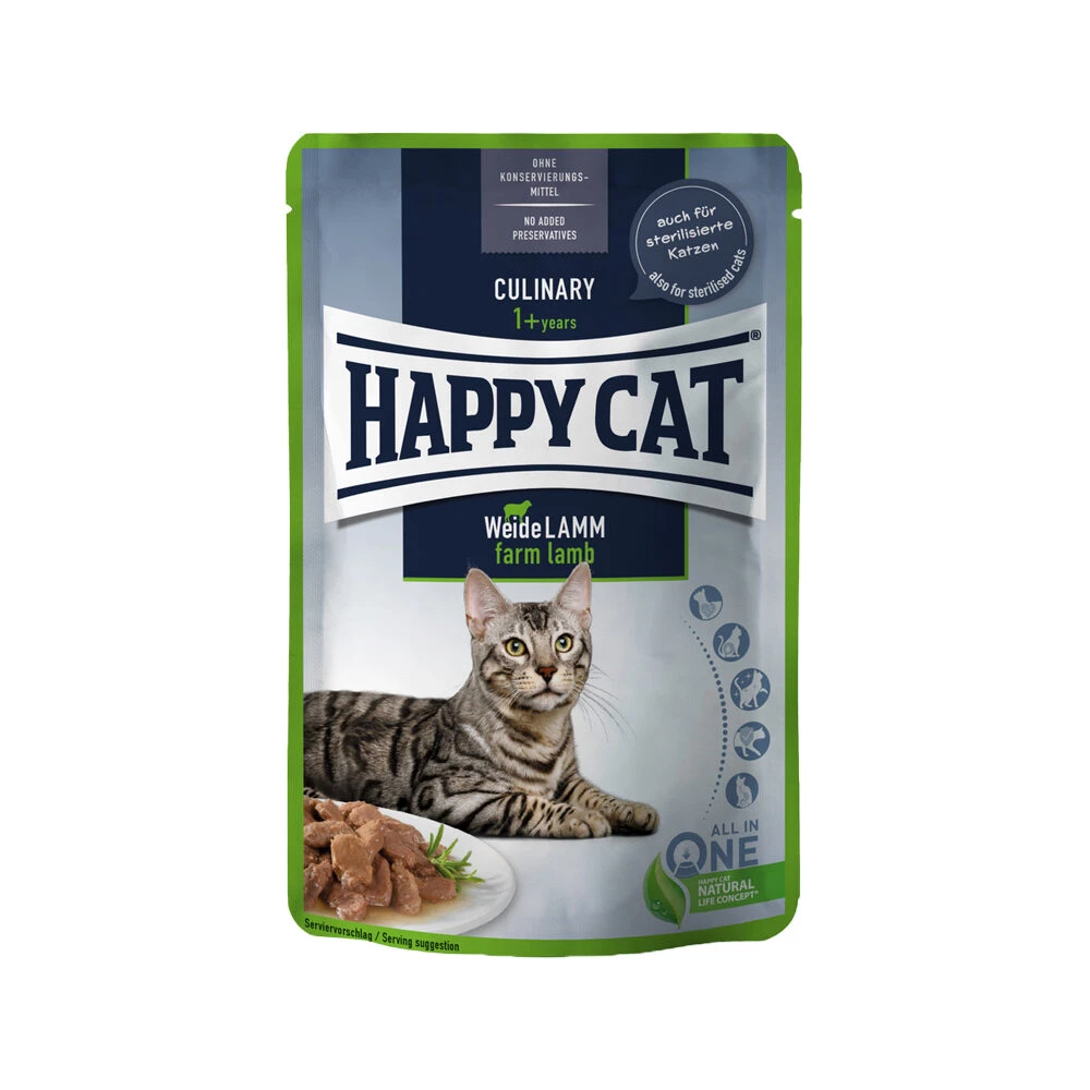 Happy Cat Culinary - Maaltijdzakje - Lam 4 Happy Cat Culinary - Maaltijdzakje - Lam - Afbeelding 2