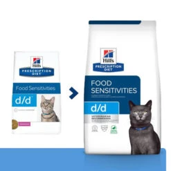Hill's D/d Food Sensitivities - Prescription Diet - Feline -Almo nature Winkle hills dd food sensitivities prescription diet feline 191260 0500 none
